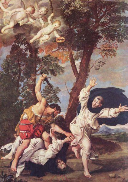Domenico Zampieri Martyrdom of St. Peter the Martyr oil painting picture